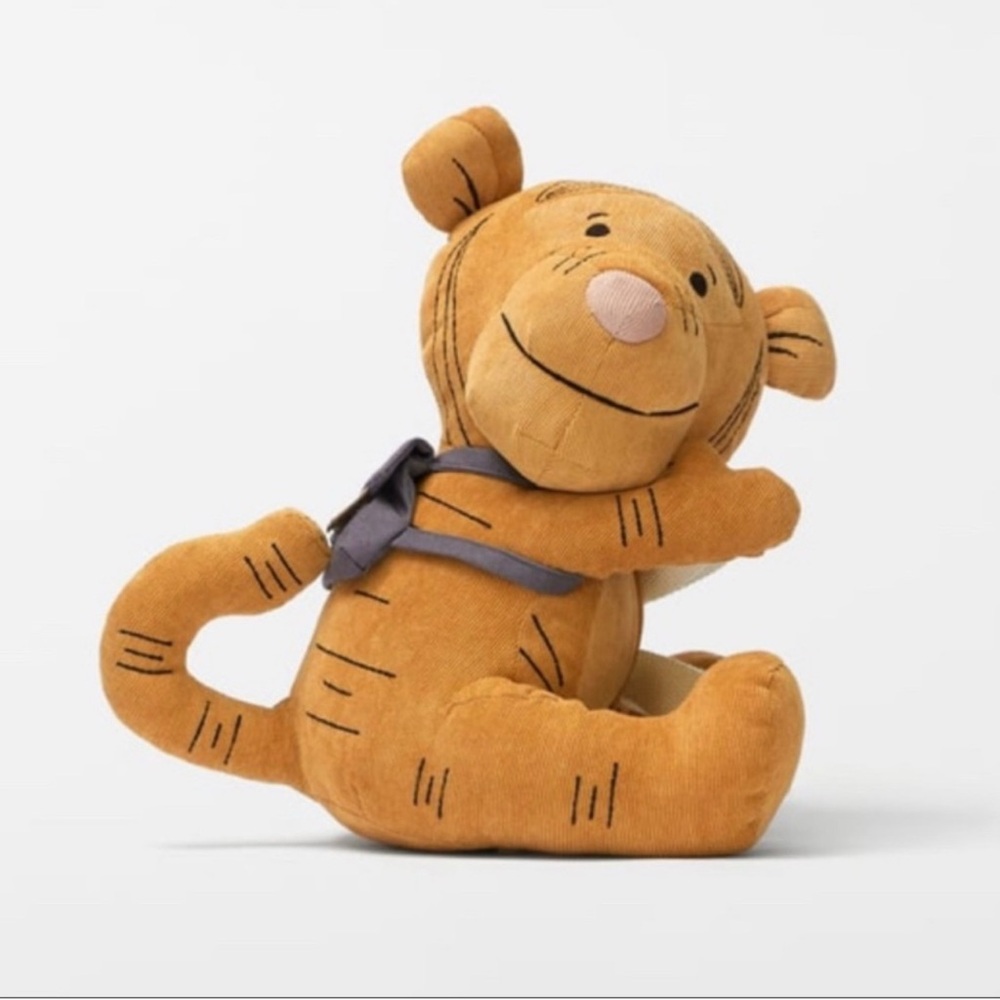 Zara Disney Winnie the Pooh Tigger Plush toddler baby kids Backpack rare